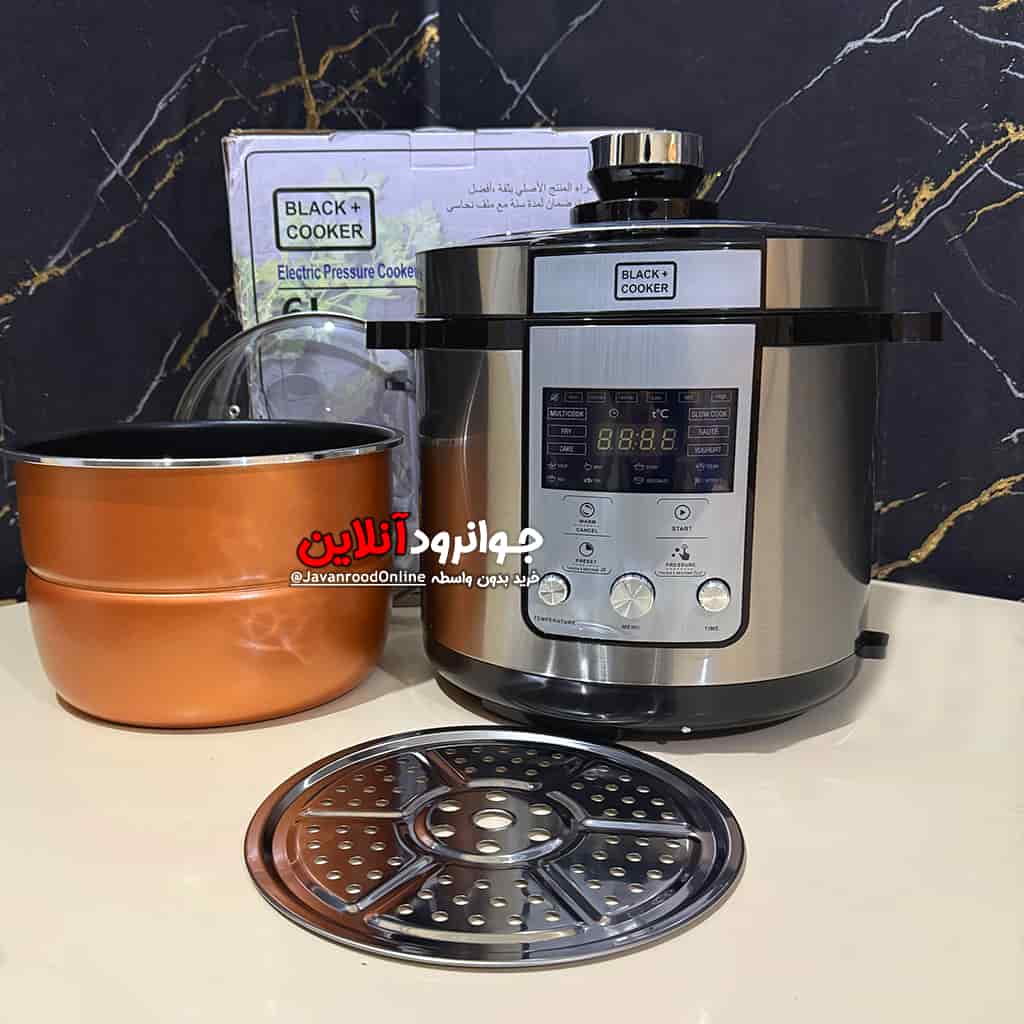 زودپز برقی 6 لیتر بلک کوکر Black+Cooker BC-P222