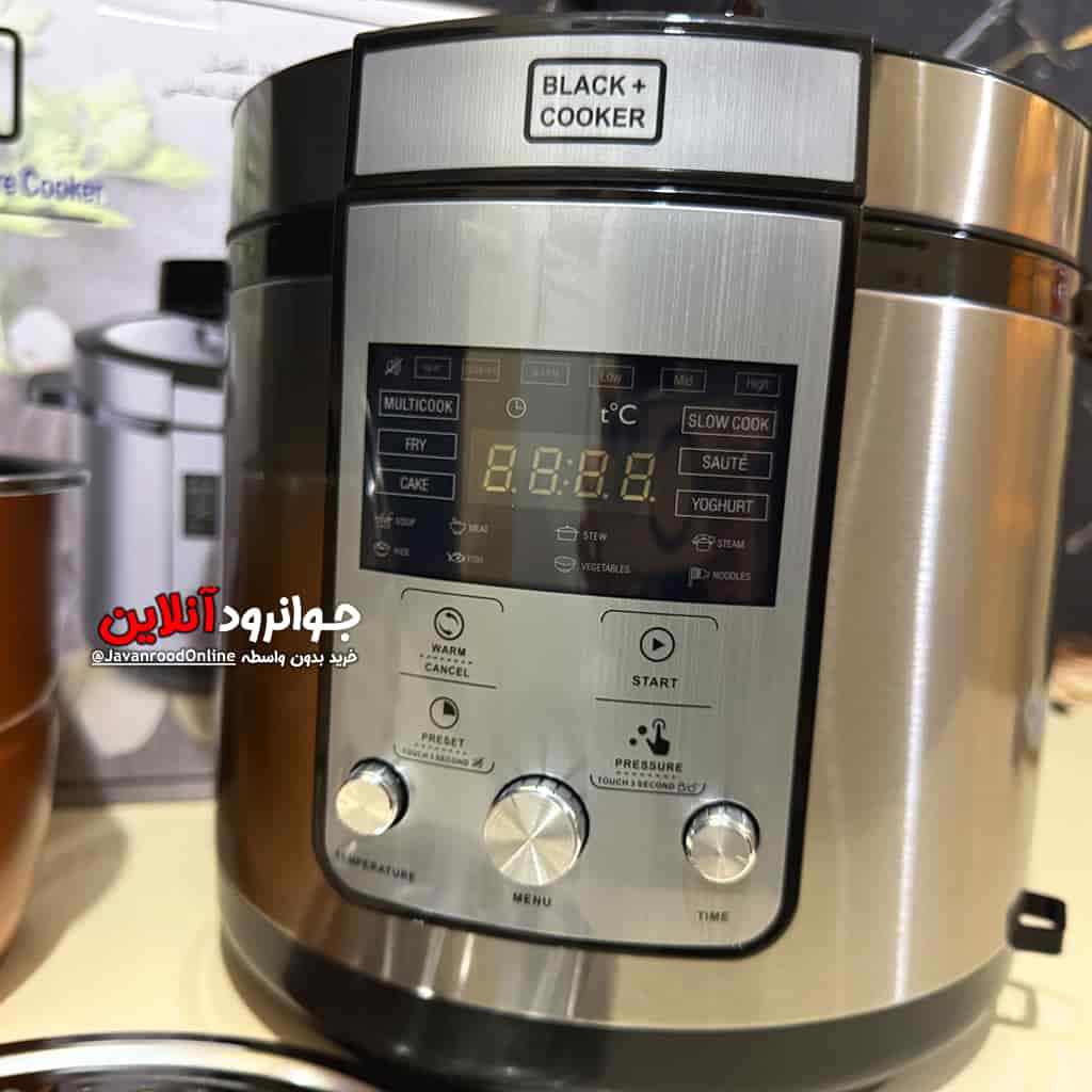 زودپز برقی 6 لیتر بلک کوکر Black+Cooker BC-P222