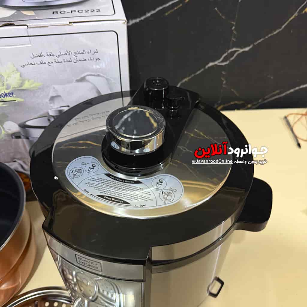 زودپز برقی 6 لیتر بلک کوکر Black+Cooker BC-P222