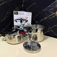 زودپز دوقلو زیو 6+9 لیتر استیل ZIO ZPC-165509