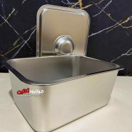 ظرف غذا استیل بنماری کرکماز 36 سانت عمق 15 اصلی وارداتی KORKMAZ