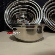 آبکش لگن یونیک 12 پارچه استیل ستاره دار اصلی Unique UN-12