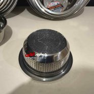 آبکش لگن یونیک 12 پارچه استیل ستاره دار اصلی Unique UN-12