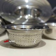 آبکش لگن یونیک 22 پارچه 3 میل بدون درب Unique 11Pcs