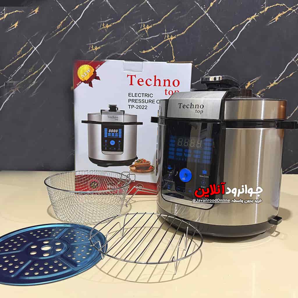 زودپز برقی تکنو تاپ 15 کاره 6 لیتر Techno TOP TP-2022