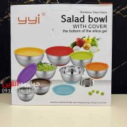 لگن استیل درب دار 7 عددی اصلی YYI -7