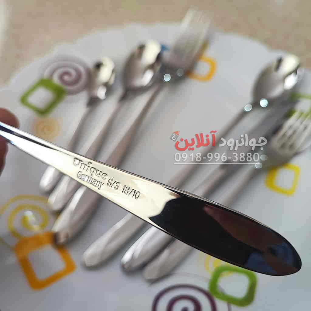 سرویس قاشق چنگال یونیک دولا 120 پارچه استیل اروپایی Unique DL-120