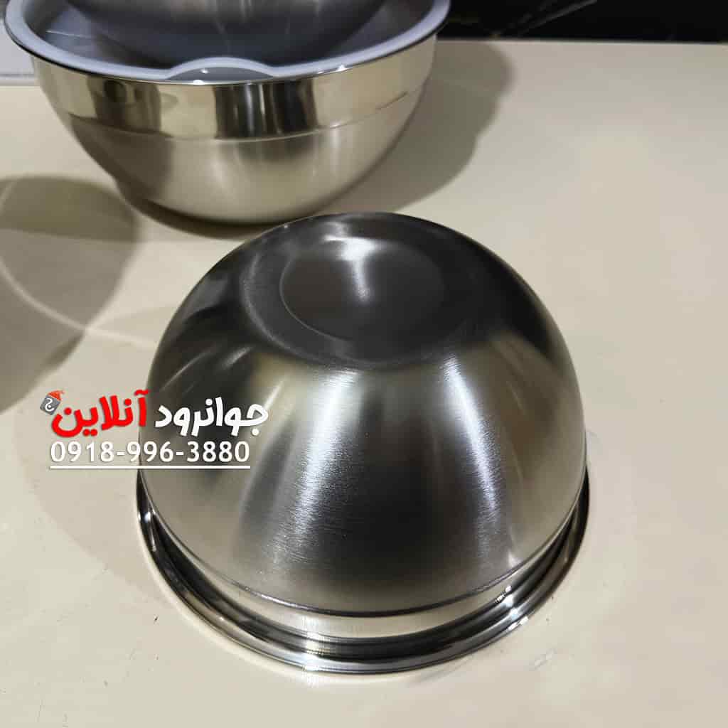 لگن استیل درب دار 7 عددی اصلی YYI -7