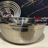 آبکش لگن یونیک 10 پارچه استیل ستاره دار اصلی Unique UN-10