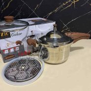 زودپز دسته دار زیو 9 لیتر روگازی ZIO ZPC-1603L09