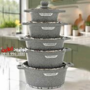 سرویس قابلمه زیو ZCS-7145 Zio سری آمبر 10 پارچه