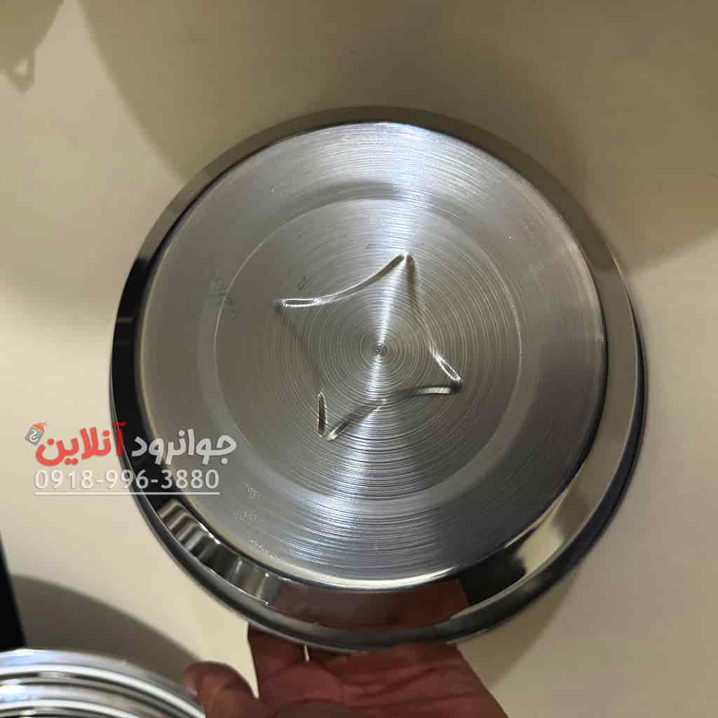 آبکش لگن یونیک 10 پارچه استیل ستاره دار اصلی Unique UN-10