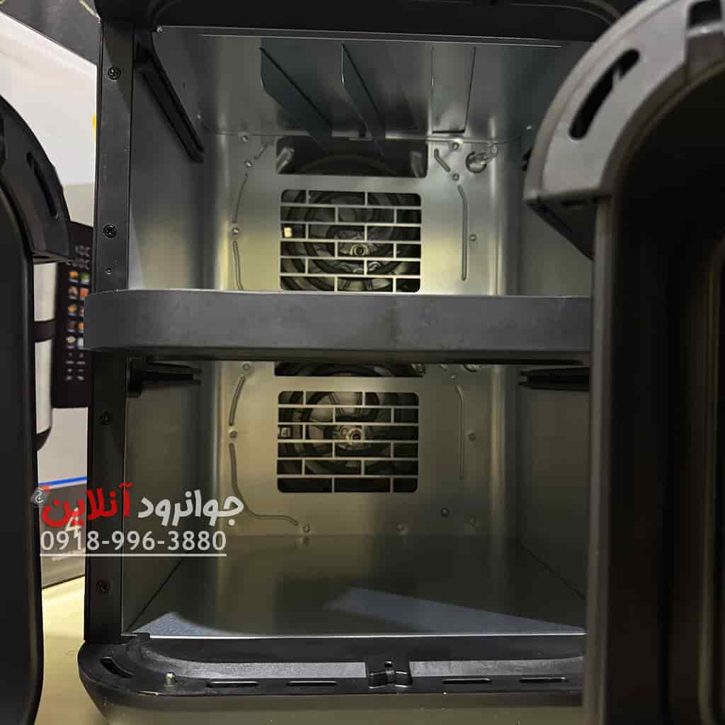 سرخ کن 2800 وات ولگا 11 لیتر دو طبقه VOLGA-147-H-SS