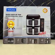 سرخ کن 2800 وات ولگا 11 لیتر دو طبقه VOLGA-147-H-SS