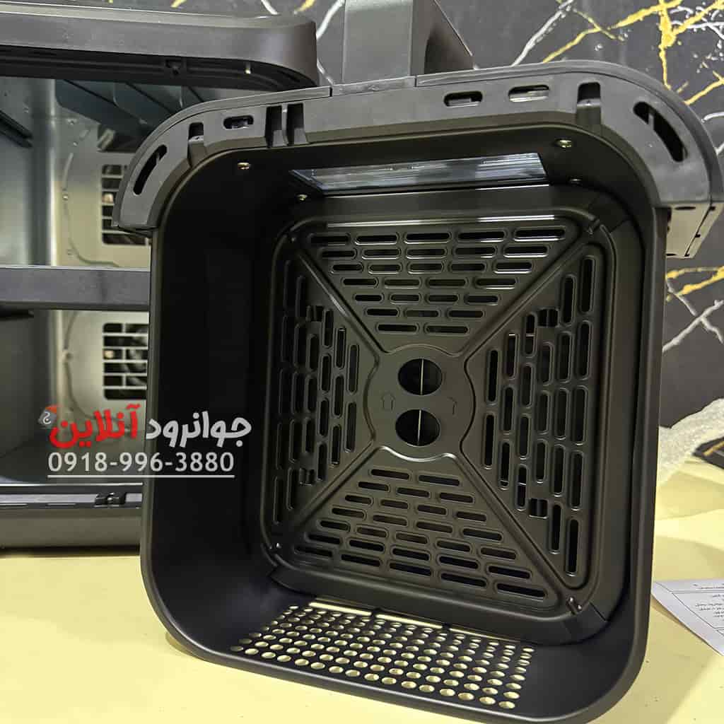 سرخ کن 2800 وات ولگا 11 لیتر دو طبقه VOLGA-147-H-SS