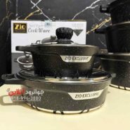 سرویس قابلمه زیو ZCS-7145 Zio سری آمبر 10 پارچه