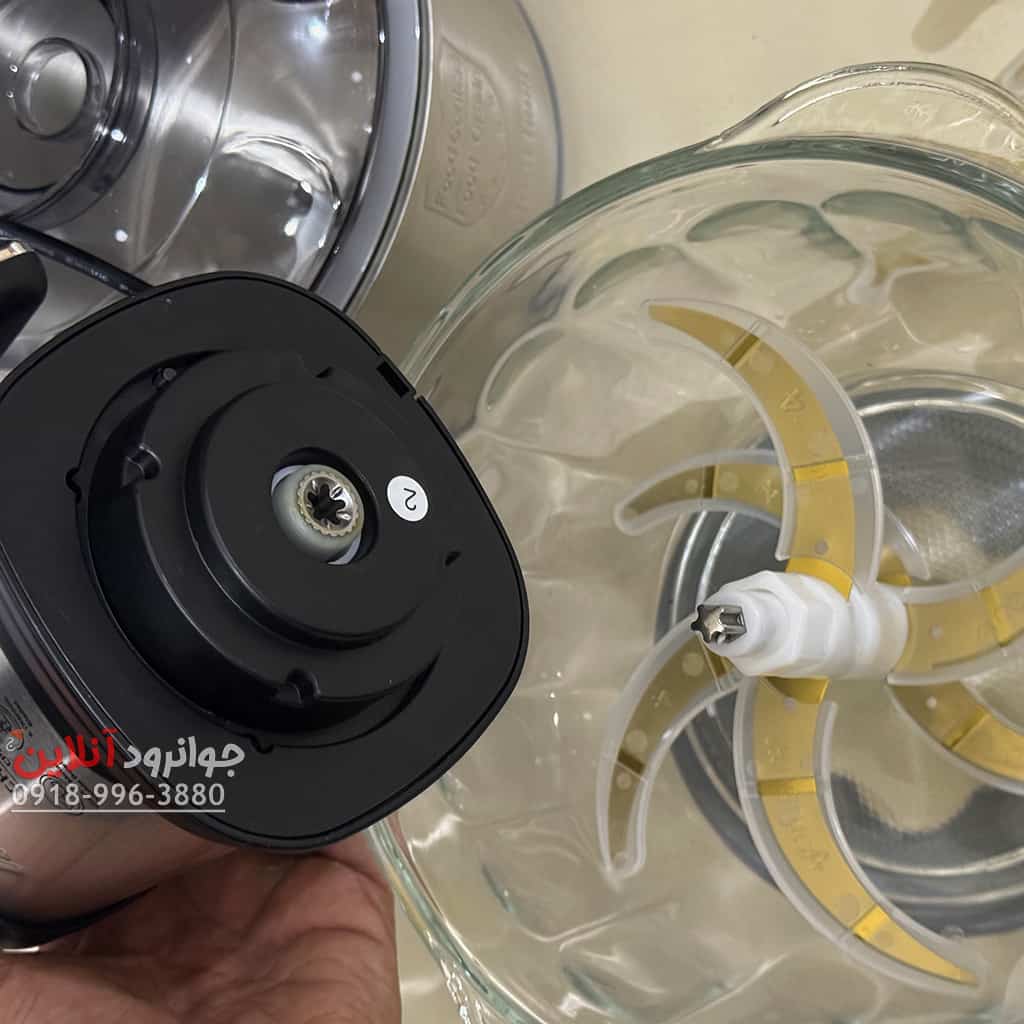 خردکن نوال دو کاسه 4+4 لیتر Newal CPR-6084