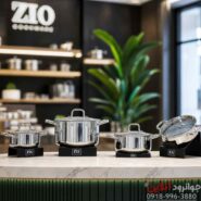 سرویس قابلمه کف لیزری زیو استیل 8 پارچه ZCS-1556 4S26