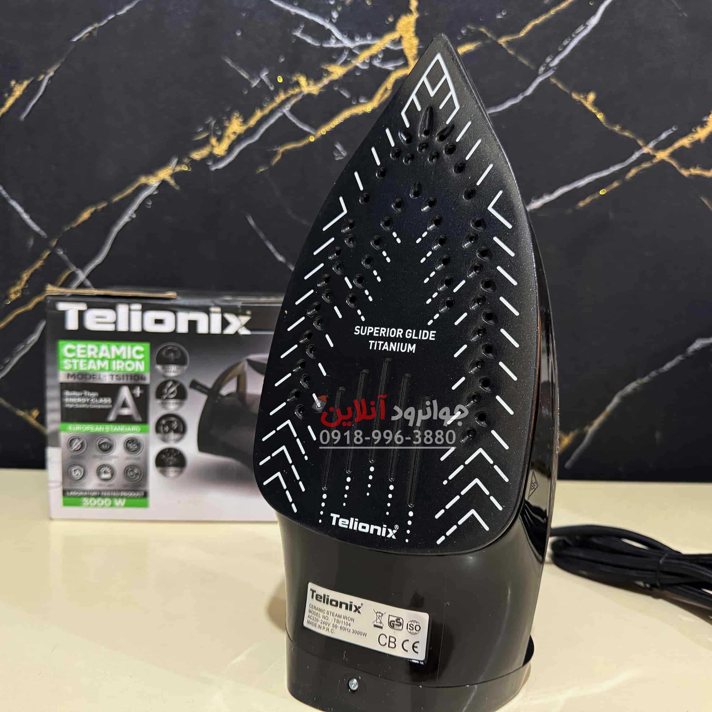 اتو بخار تلیونیکس TSI1104 Telionix توان 3000 وات 11