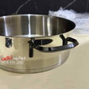 سرویس قابلمه استیل زیو 8 پارچه بابیلون سایز 28 مدل ZIO Babylon ZCS-1378S28