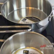سرویس قابلمه استیل زیو برلین 9 پارچه ZCS-1460 Zio Series Berlin