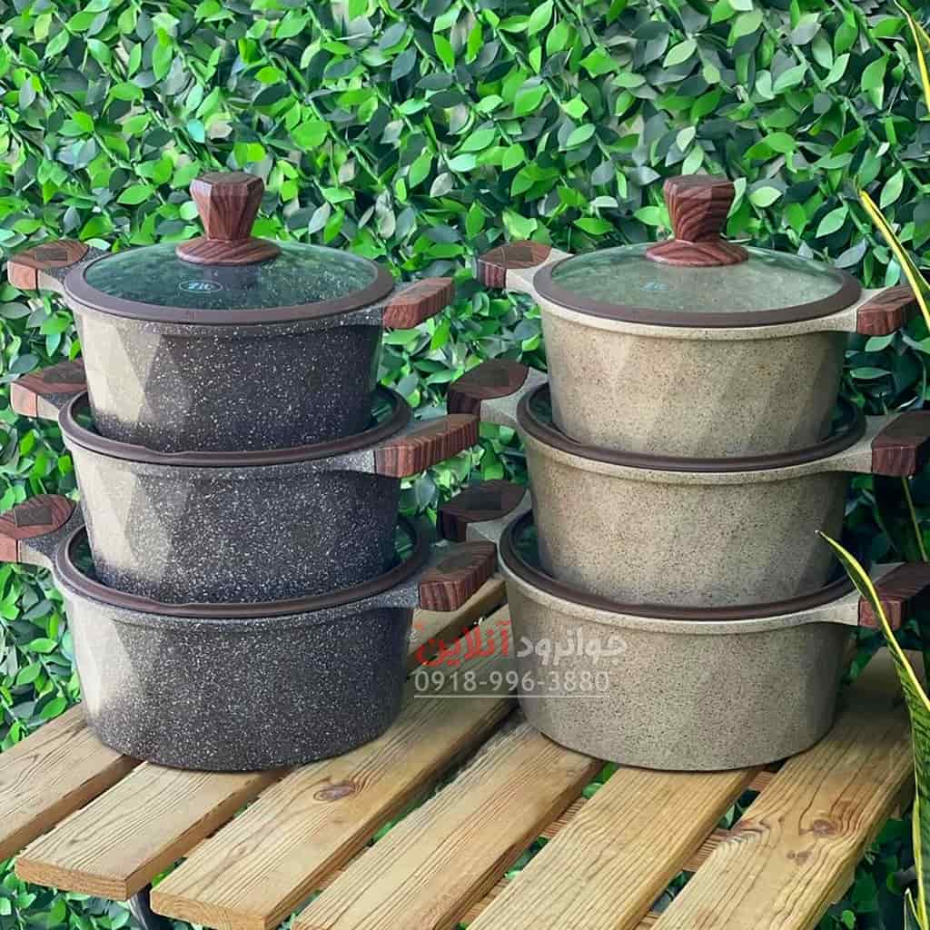 سرویس قابلمه زیو ZCS-8500 Zio سری دایموند 10 پارچه