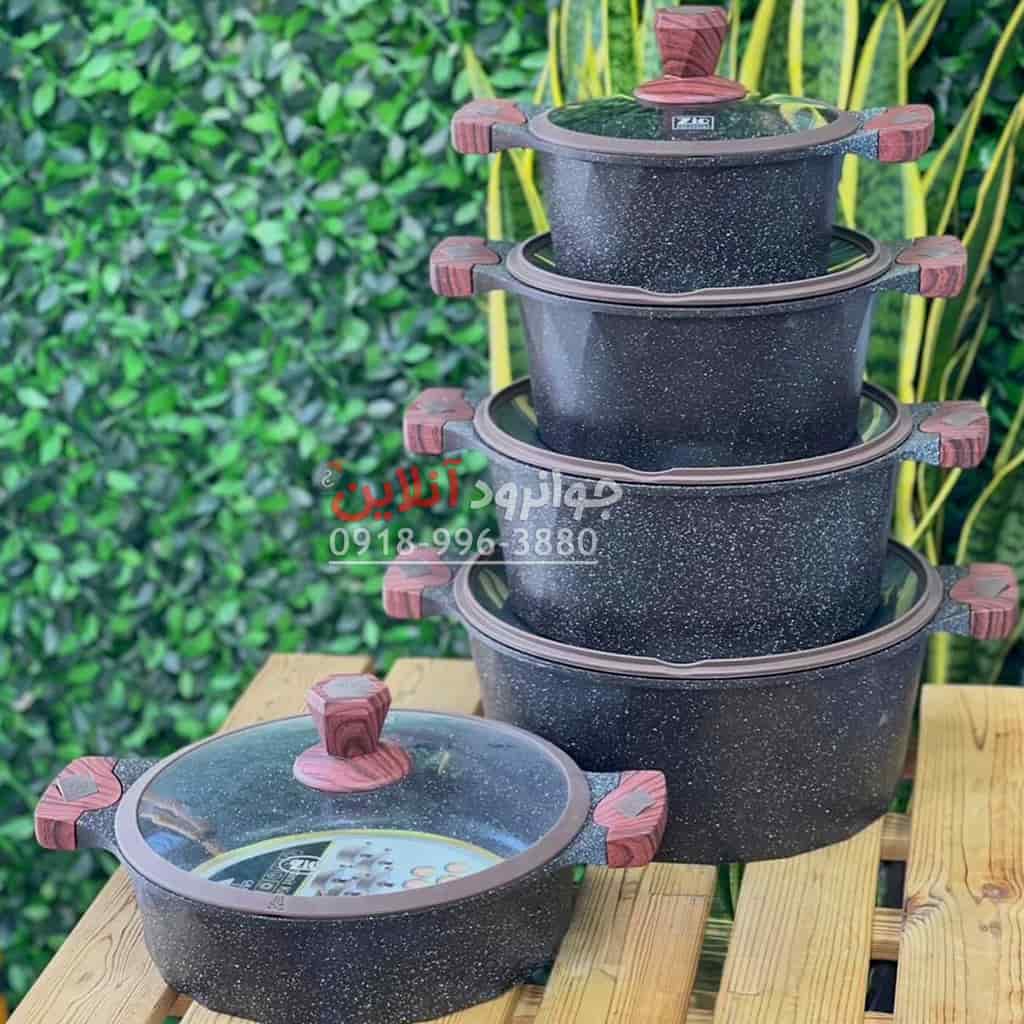 سرویس قابلمه زیو ZCS-8500 Zio سری دایموند 10 پارچه