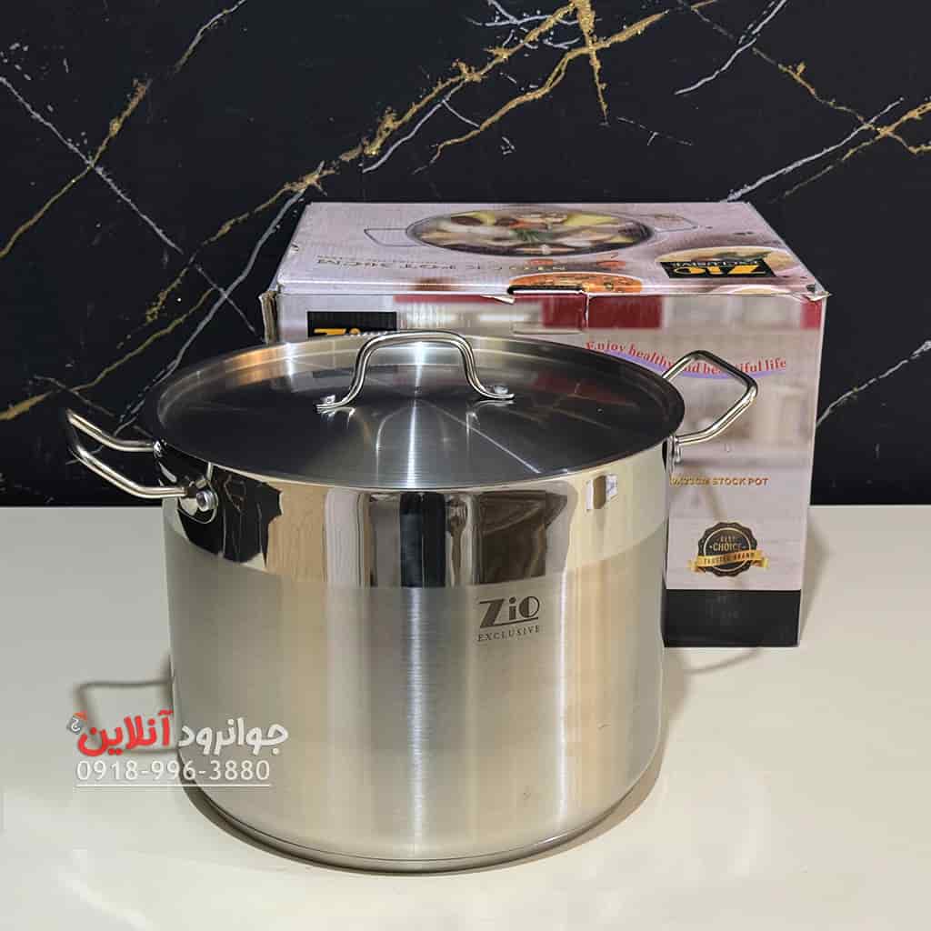 قابلمه استیل زیو سایز 28 مدل Zio Z-28