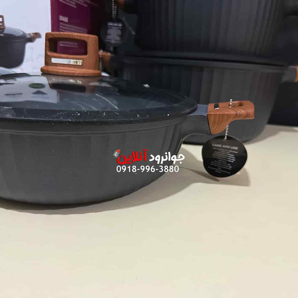 سرویس قابلمه زانو ZA-3542 Zano گرانیت 10 پارچه