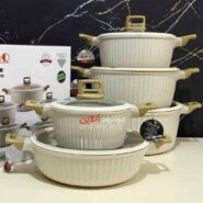 سرویس قابلمه زانو ZA-3542 Zano گرانیت 10 پارچه