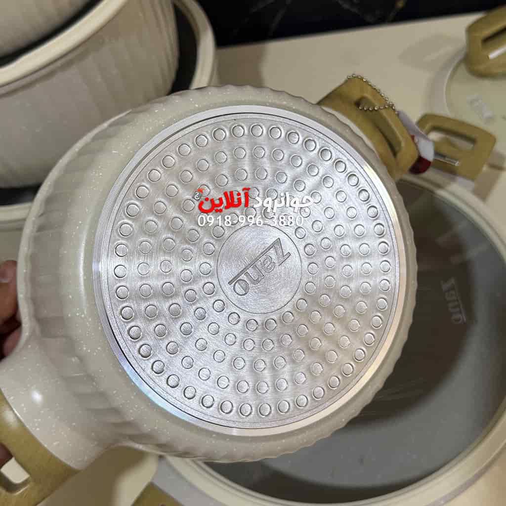 سرویس قابلمه زانو ZA-3542 Zano گرانیت 10 پارچه