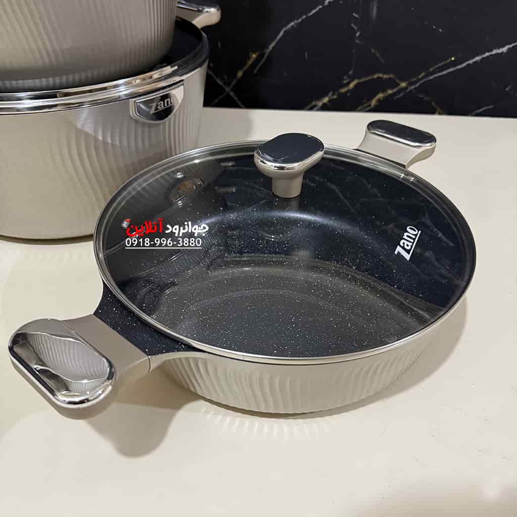 سرویس قابلمه زانو ZANO 3474 گرانیت 10 پارچه