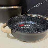 سرویس قابلمه مام کوک 10 پارچه گرانیتی Momcoc FL1076T