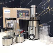 آبمیوه گیری فیلیپس Philips 434003 4 in 1 تیغه تیتانیوم 4 کاره