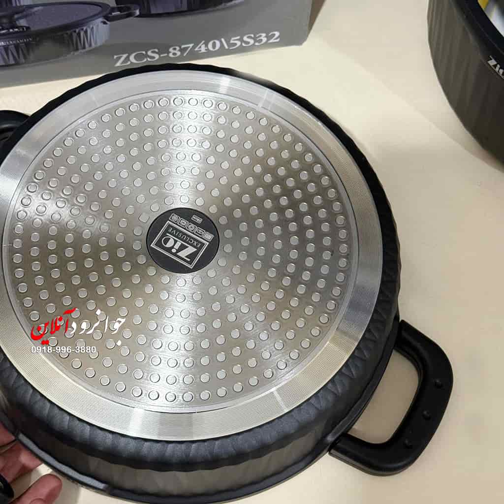 سرویس قابلمه زیو وولکانو ZCS-8740 Volcano Zio