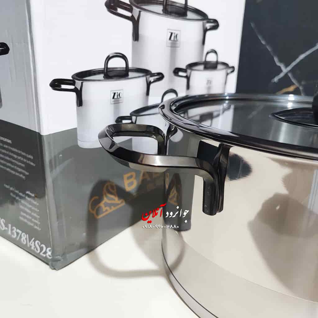 قابلمه استیل زیو سایز 20 طرح مات ZIO Babylon ZCS-1378S28