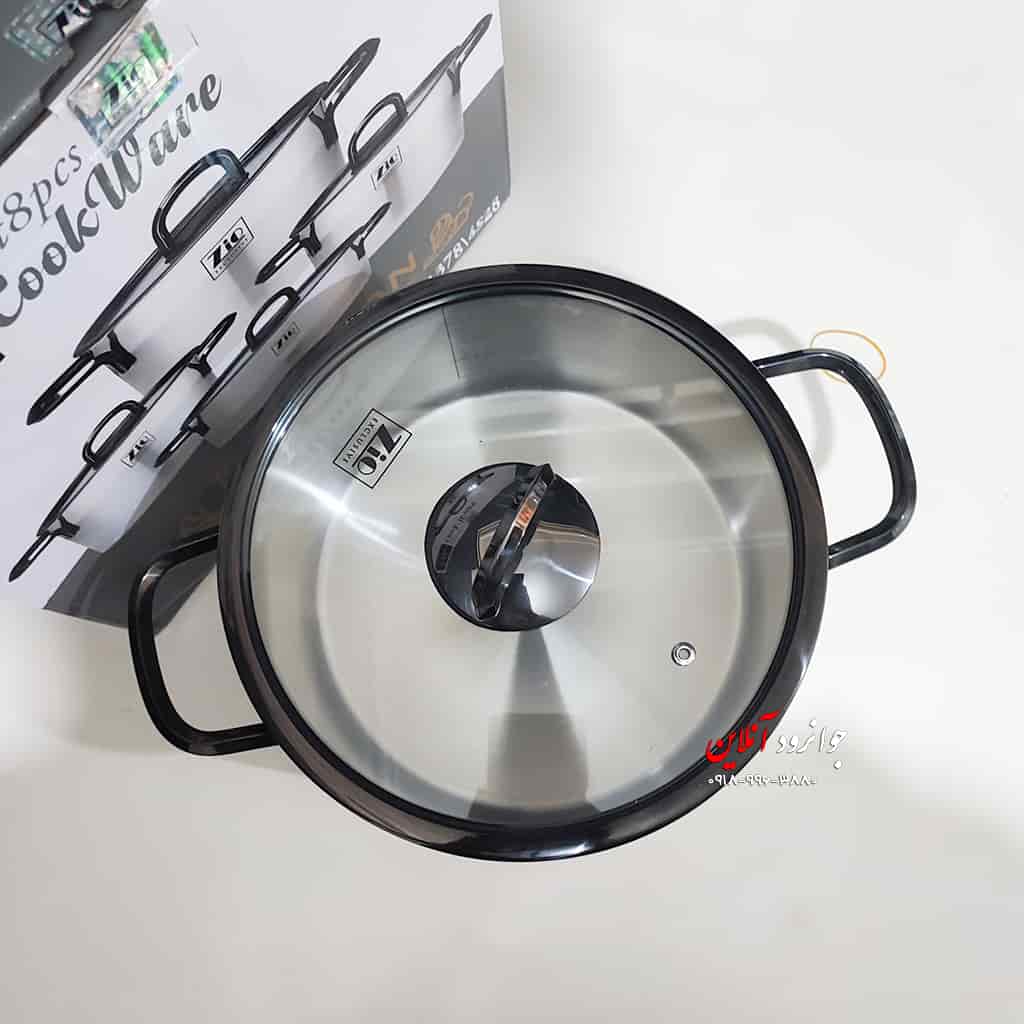قابلمه استیل زیو سایز 20 طرح مات ZIO Babylon ZCS-1378S28