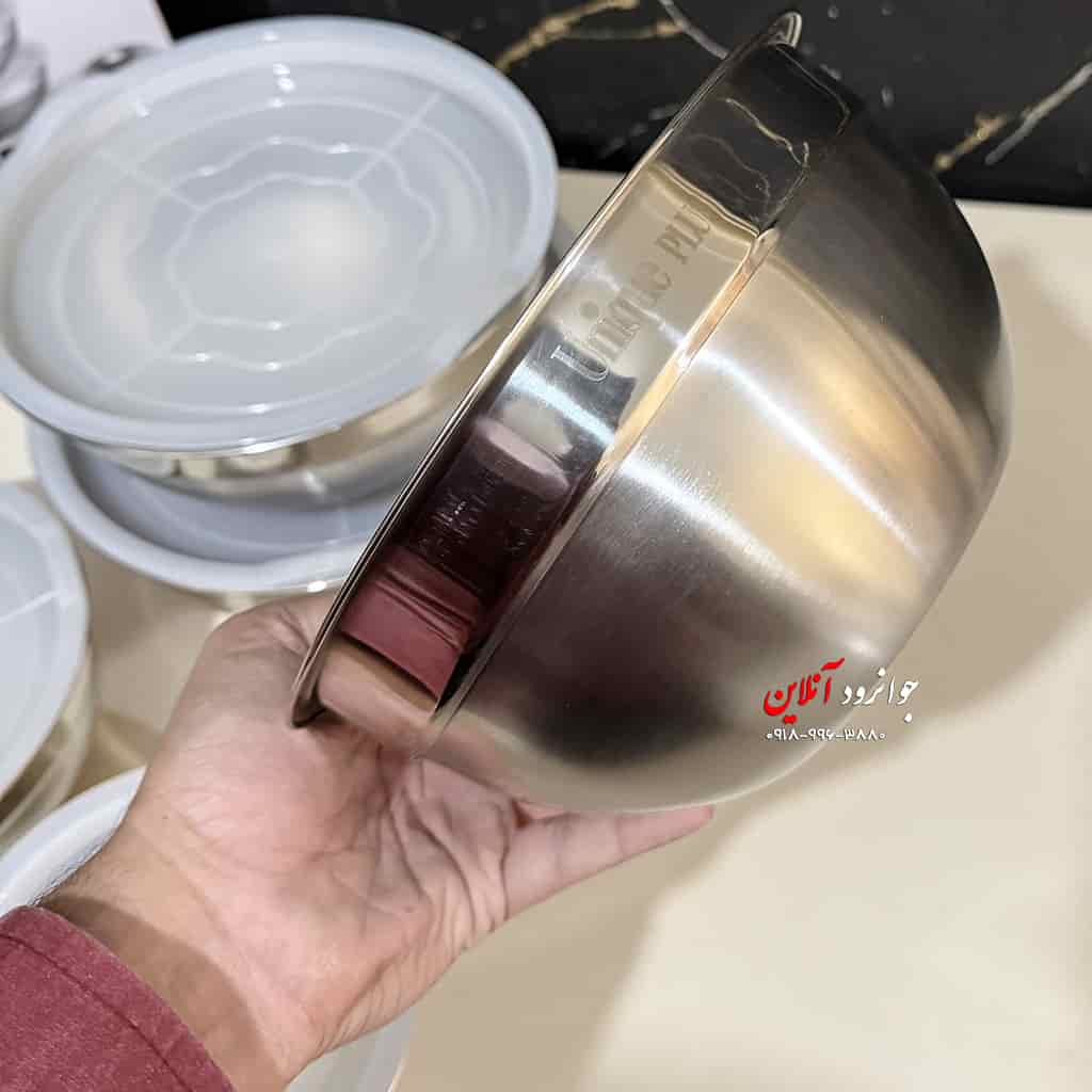 لگن یونیک پلاس درب دار 5 عددی اصل UP-5